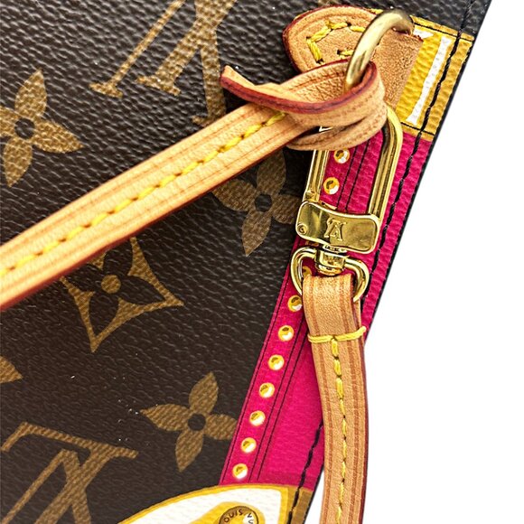 Louis Vuitton LV Monogram Neverfull Pouch - Picture 4 of 10